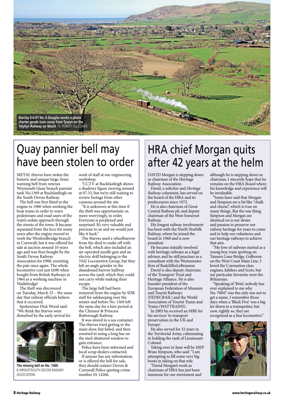 Heritage Railway Preview Pages