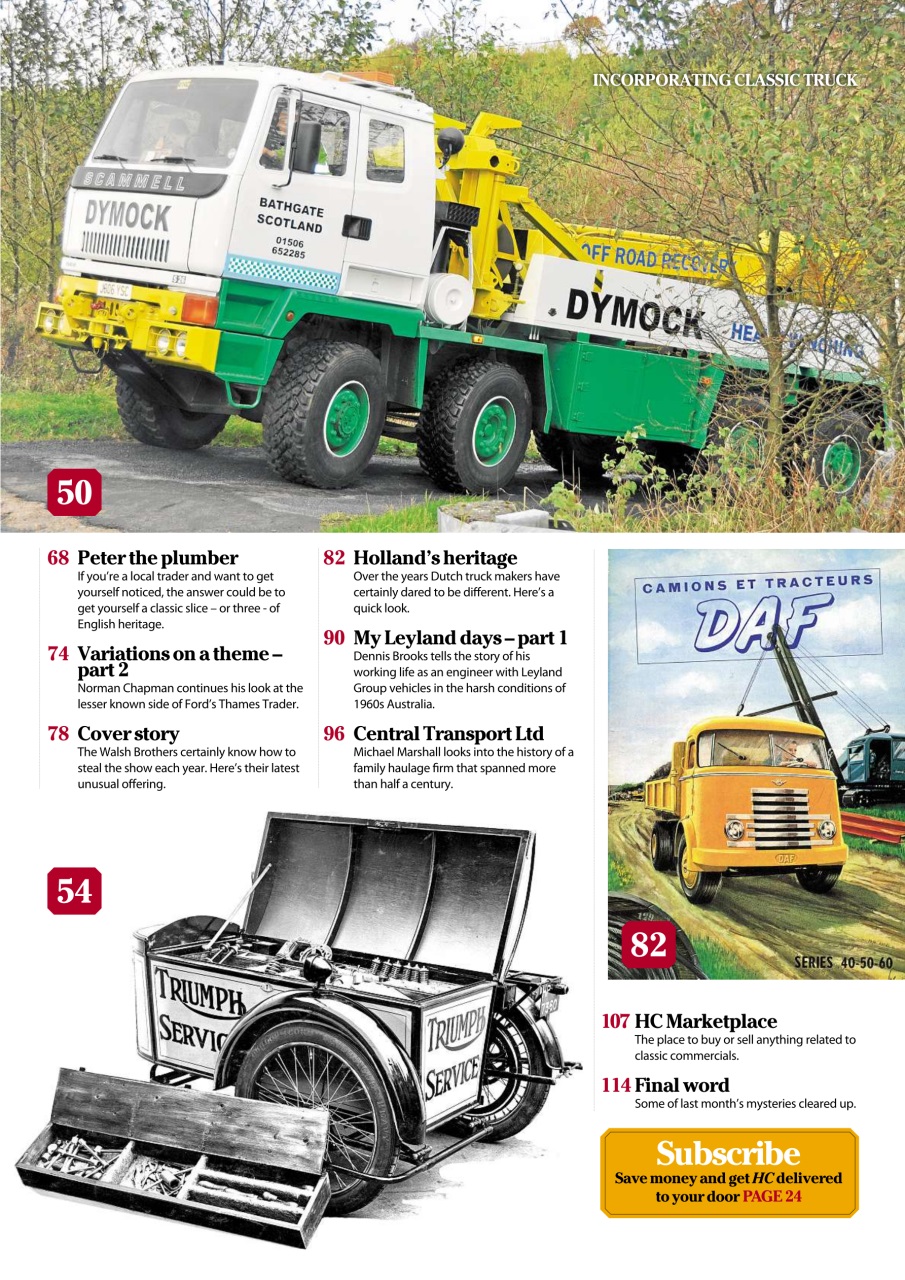 Heritage Commercials Magazine Preview Pages