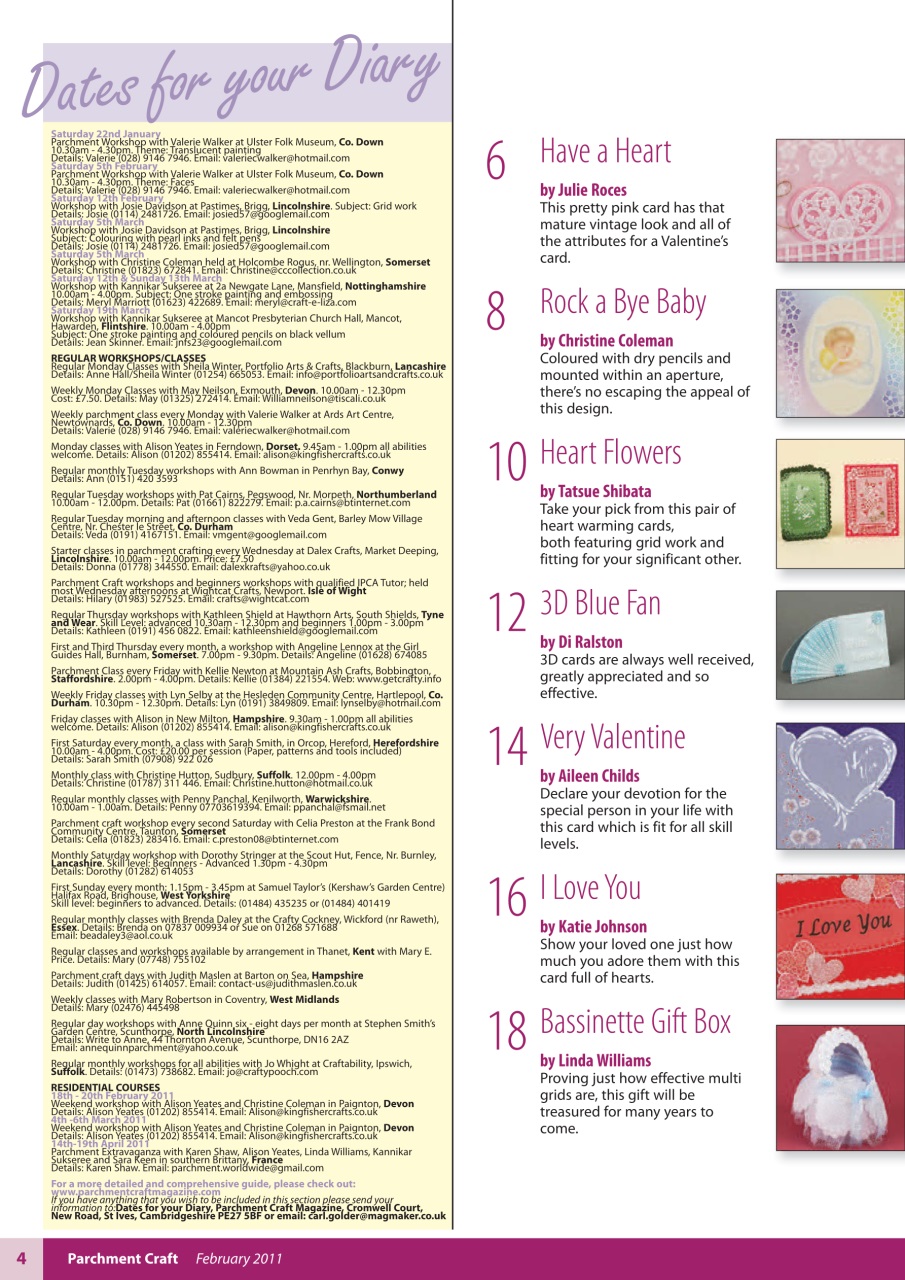 Parchment Craft Preview Pages