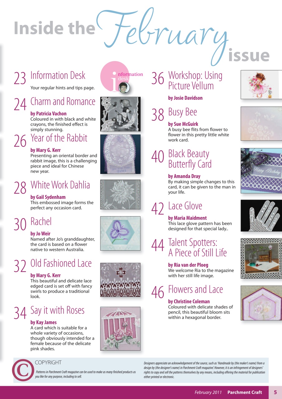 Parchment Craft Preview Pages