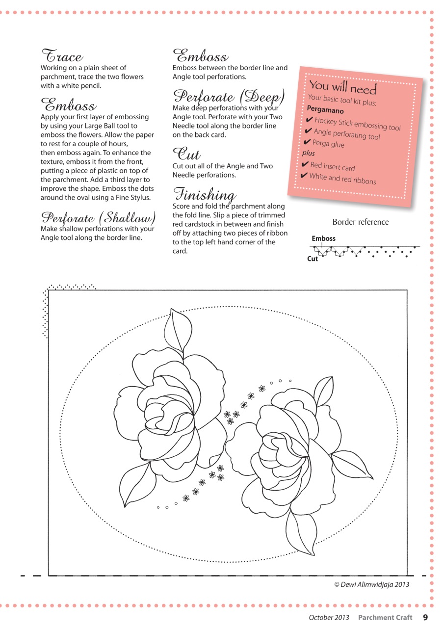 Parchment Craft Preview Pages