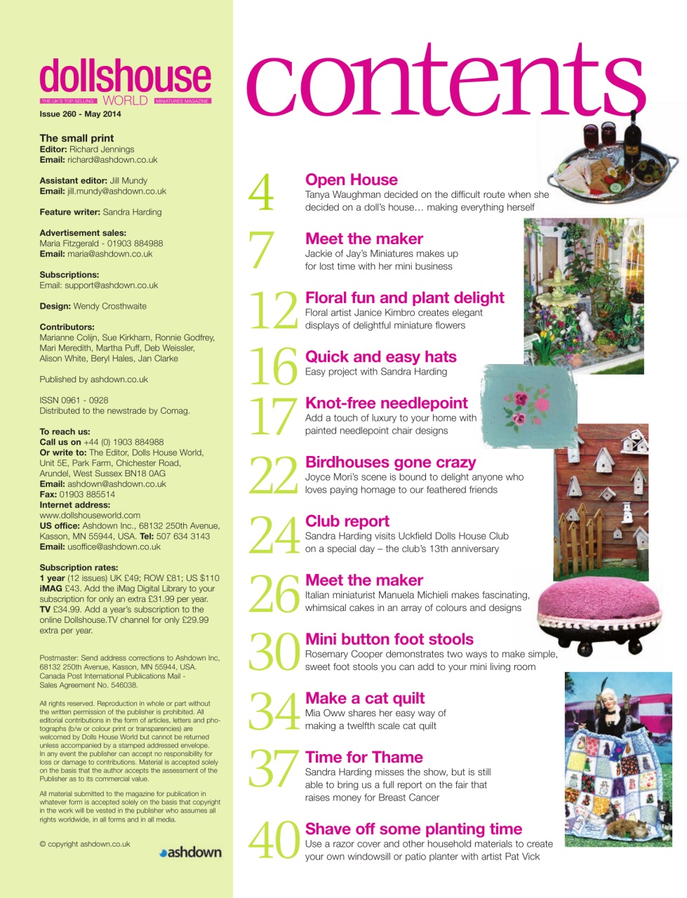 Dolls House World Preview Pages
