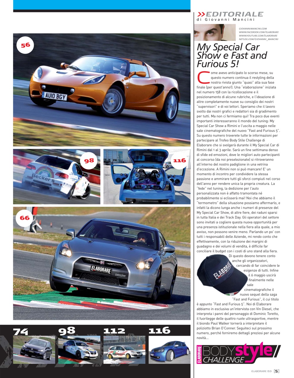 Elaborare GT Tuning Preview Pages