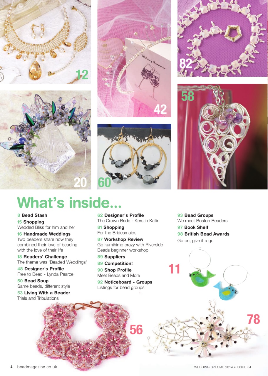 Bead & Jewellery Magazine Preview Pages