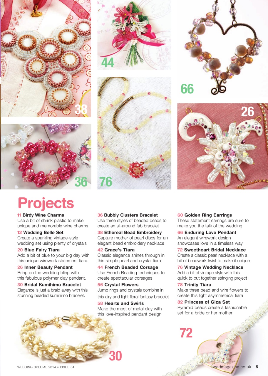 Bead & Jewellery Magazine Preview Pages