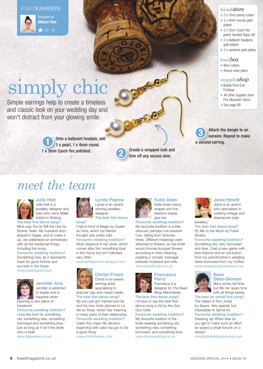 Bead & Jewellery Magazine Preview Pages