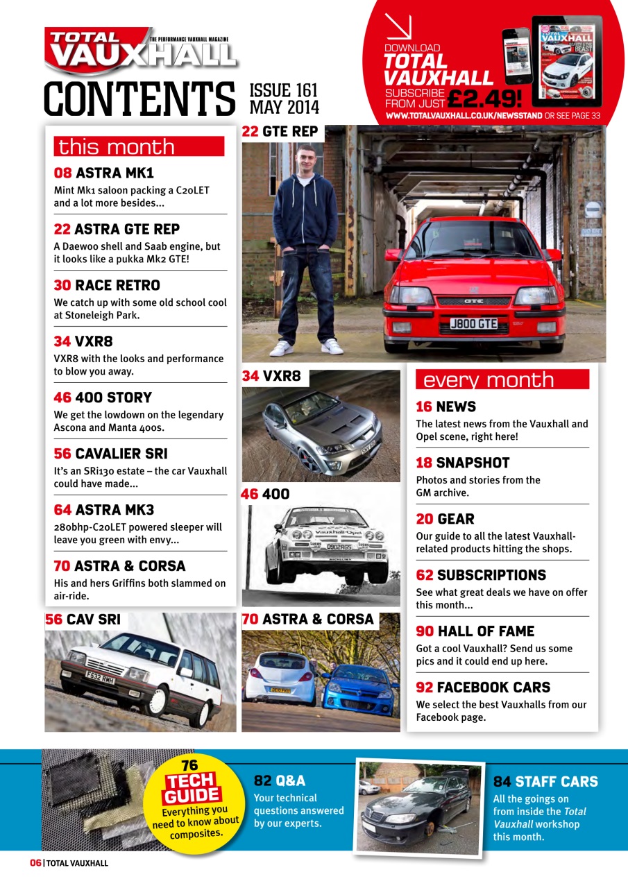 Performance Vauxhall Preview Pages