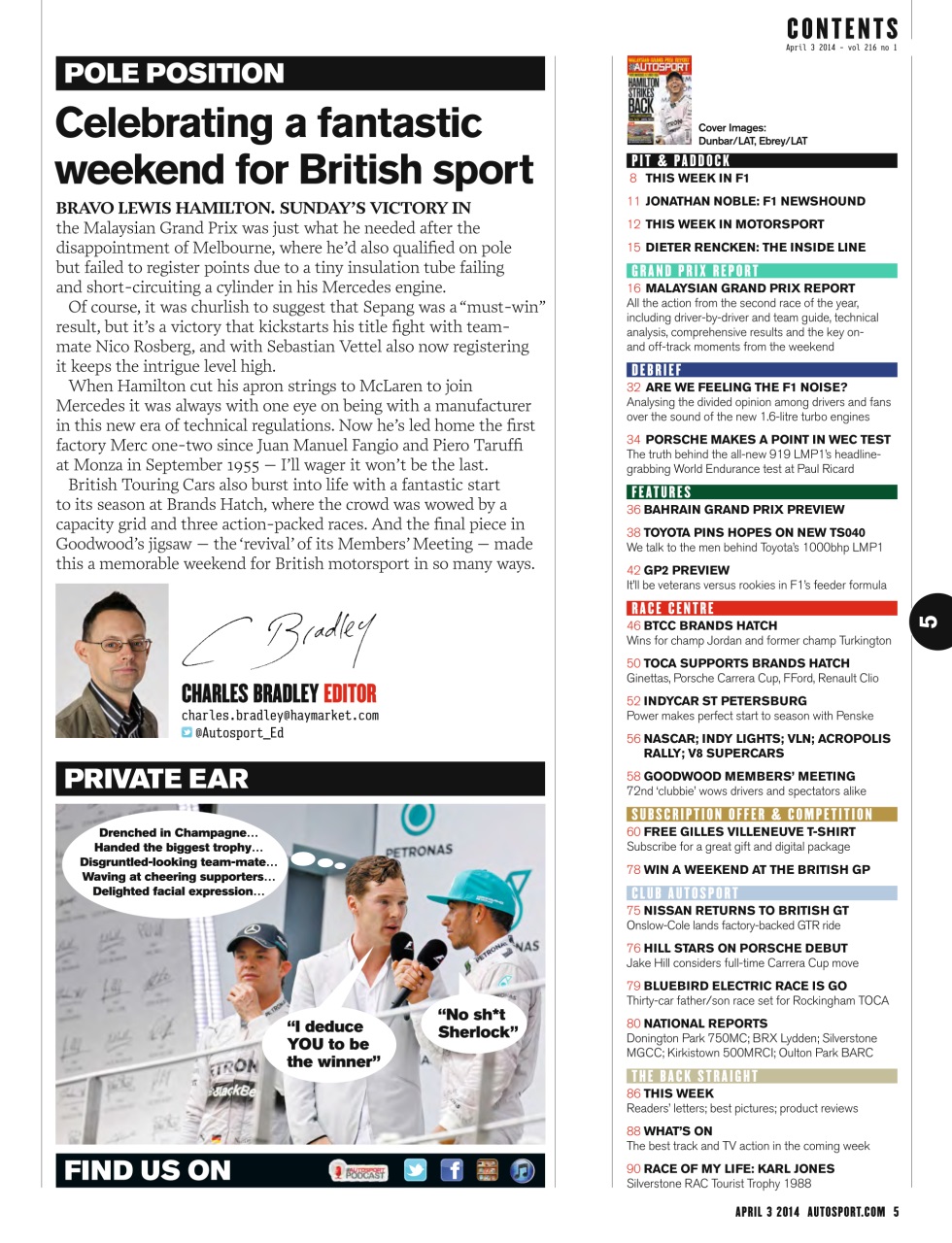 Autosport Preview Pages