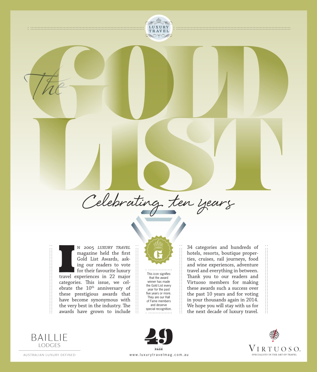 Luxury Travel Preview Pages