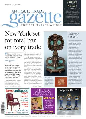 Antiques Trade Gazette issue ATG Issue 2136