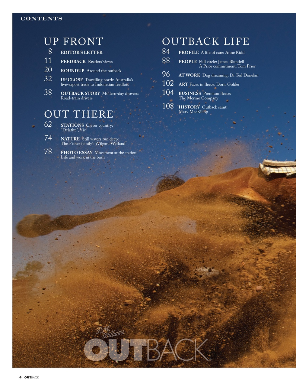 OUTBACK Magazine Preview Pages