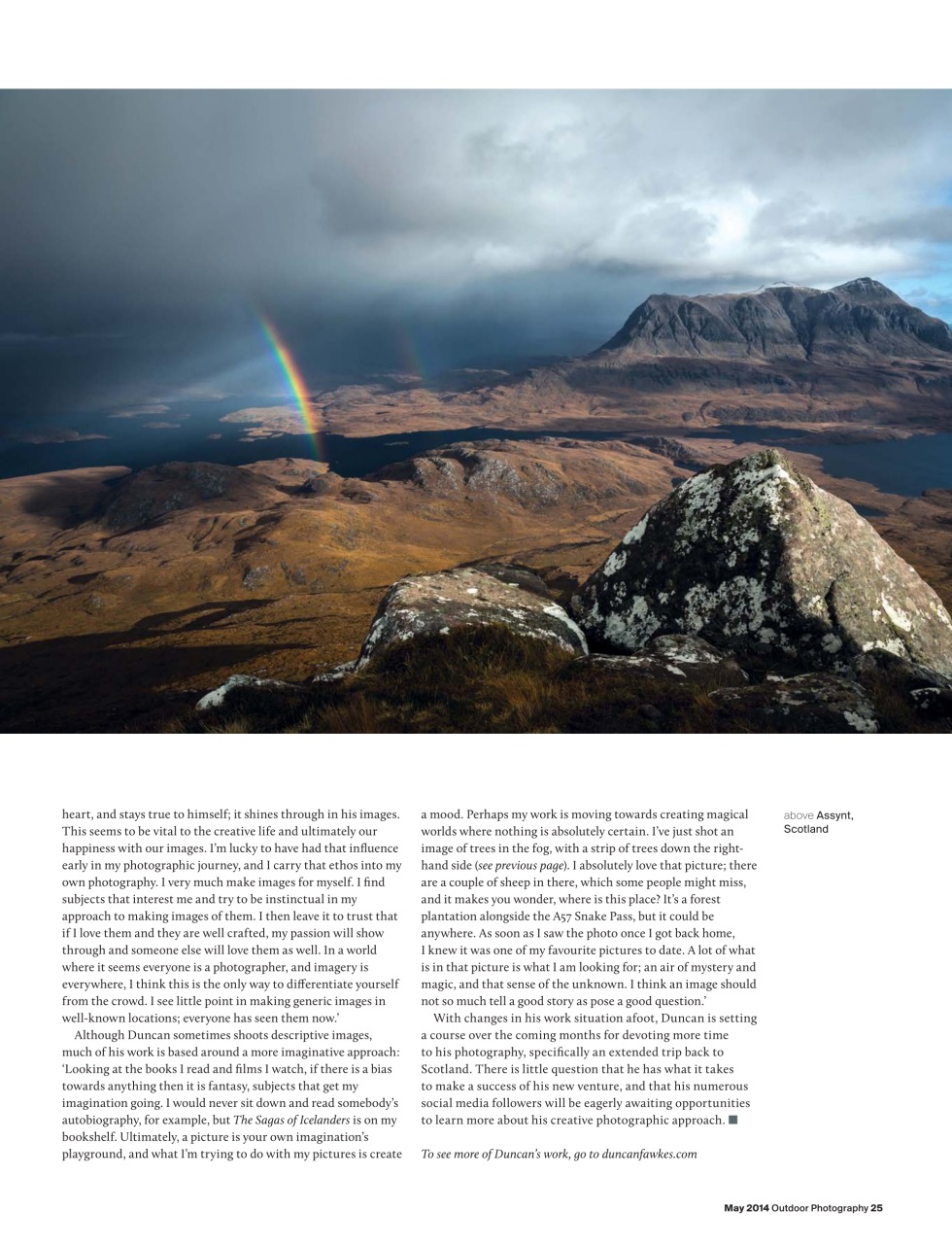 Outdoor Photography Preview Pages