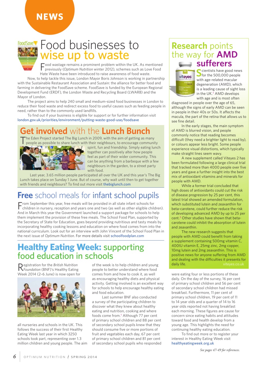 Optimum Nutrition Preview Pages