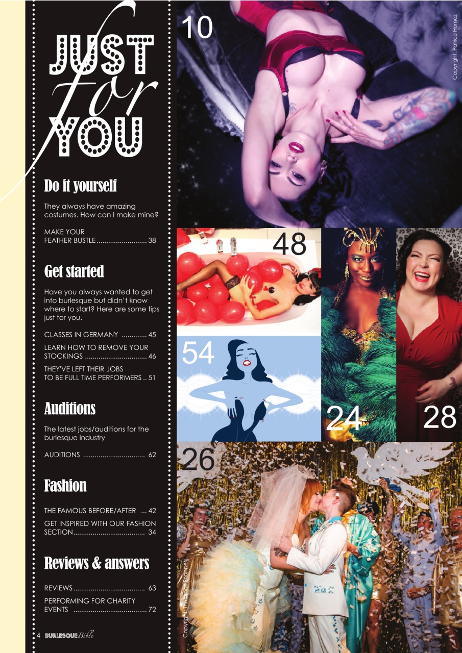 Burlesque Bible Preview Pages