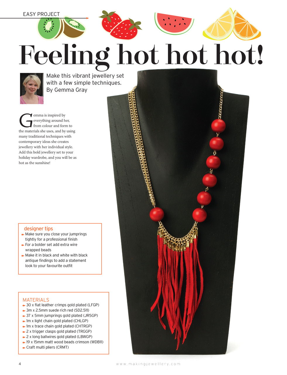 Making Jewellery Preview Pages