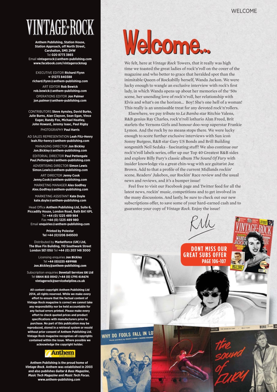 Vintage Rock Preview Pages