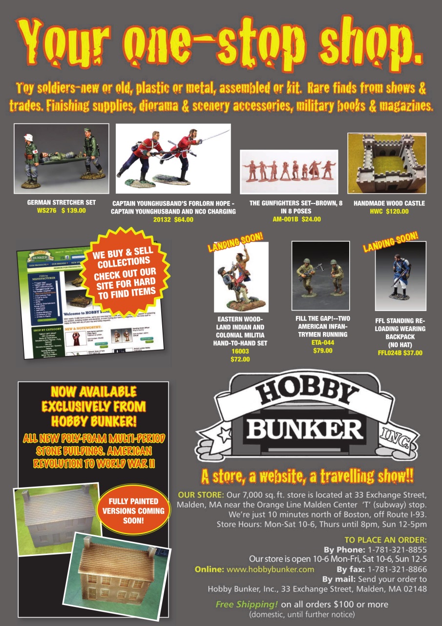 Toy Soldier & Model Figure Preview Pages