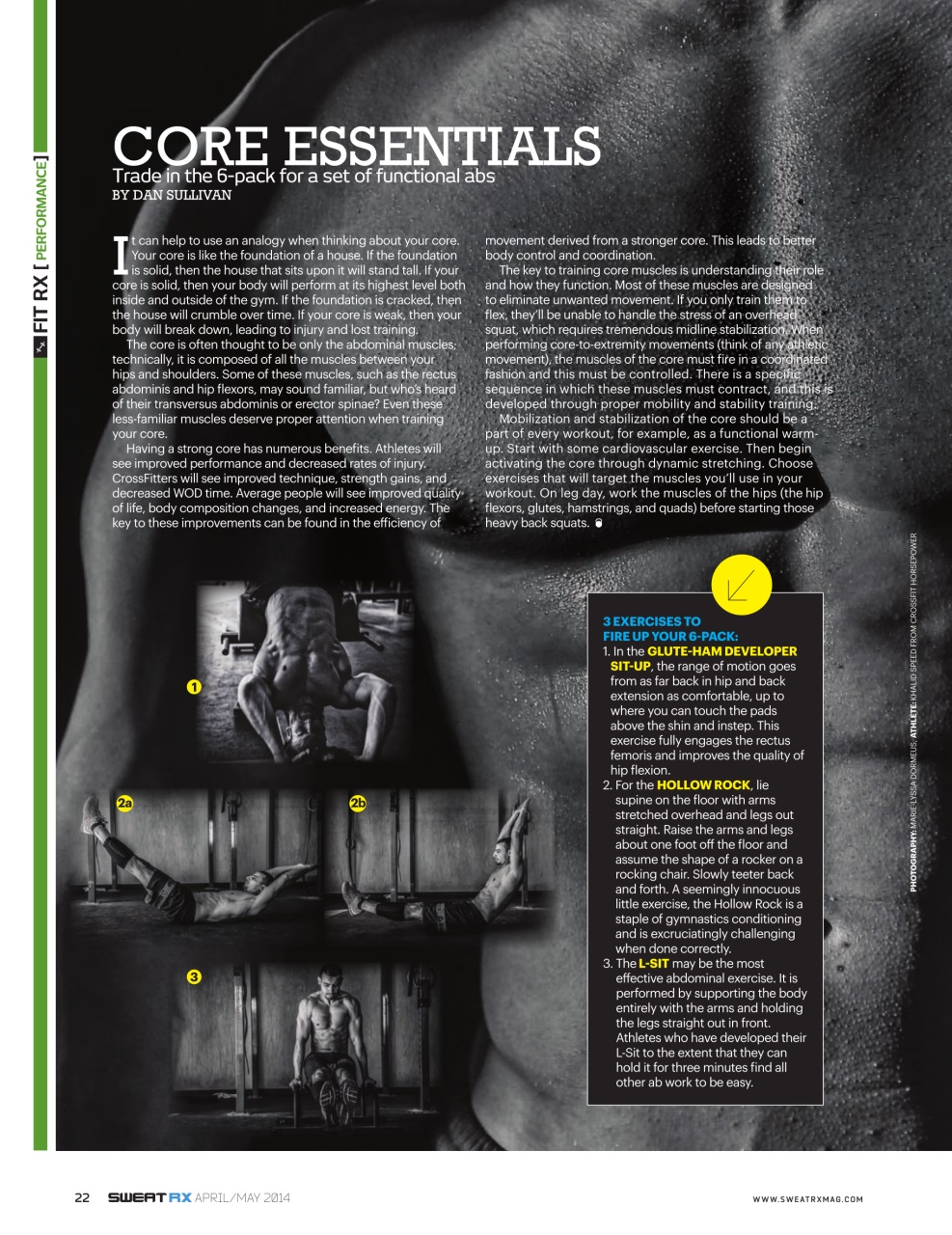 Sweat RX Preview Pages