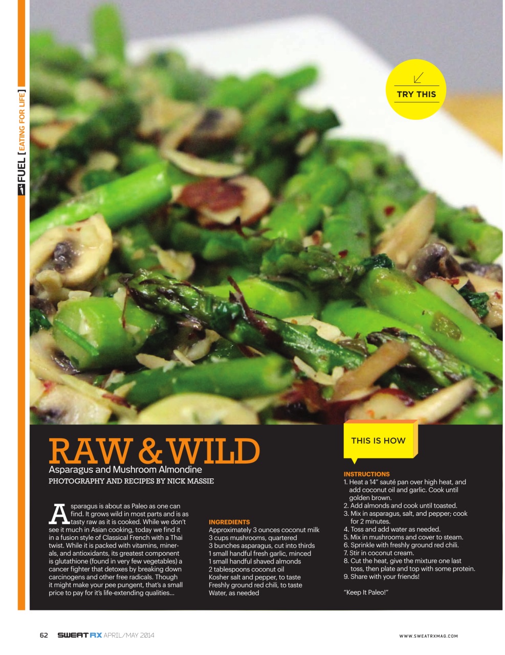 Sweat RX Preview Pages
