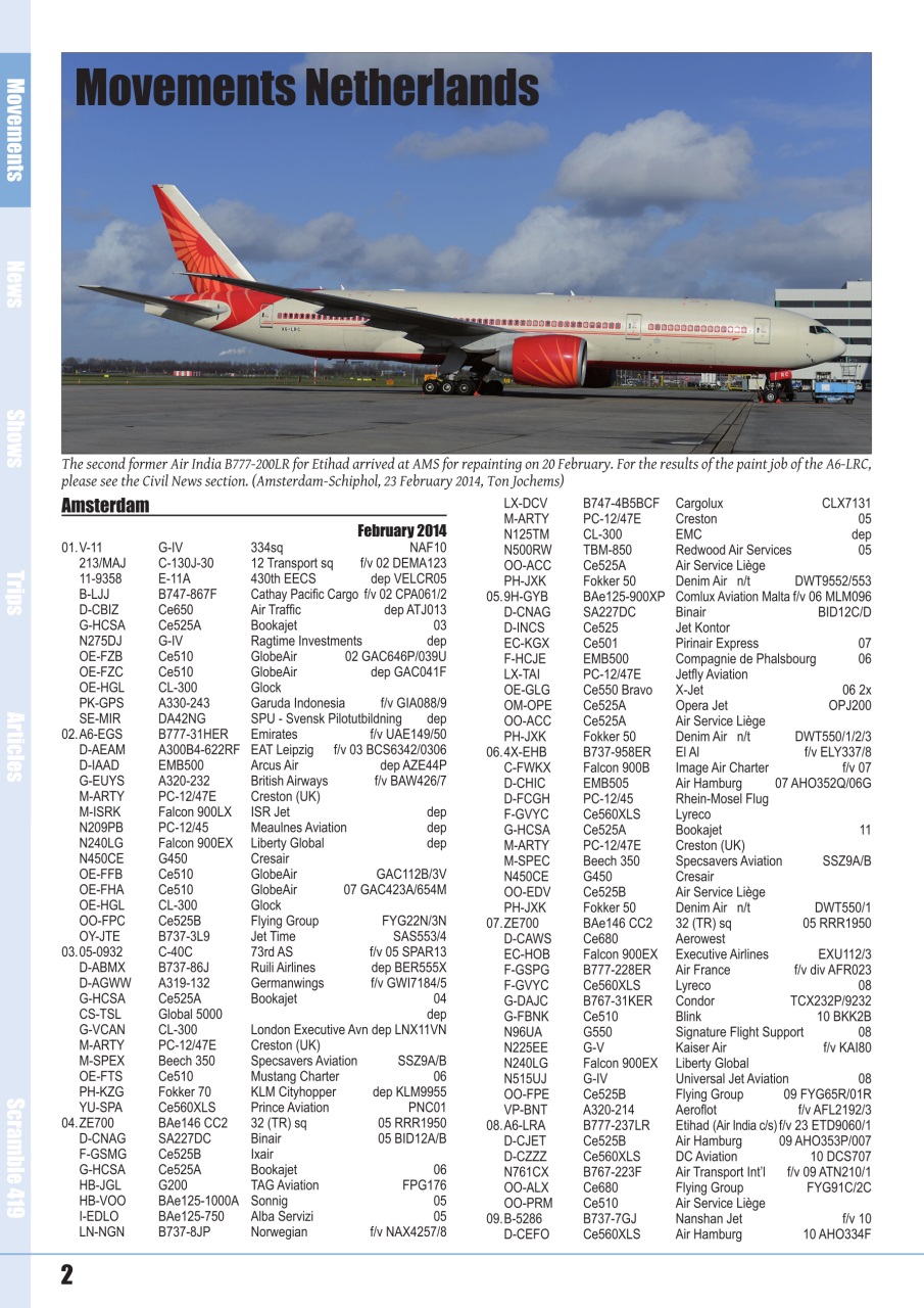 Scramble Magazine Preview Pages