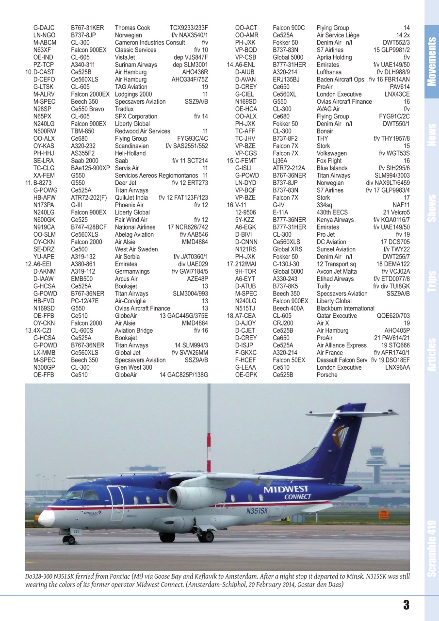 Scramble Magazine Preview Pages