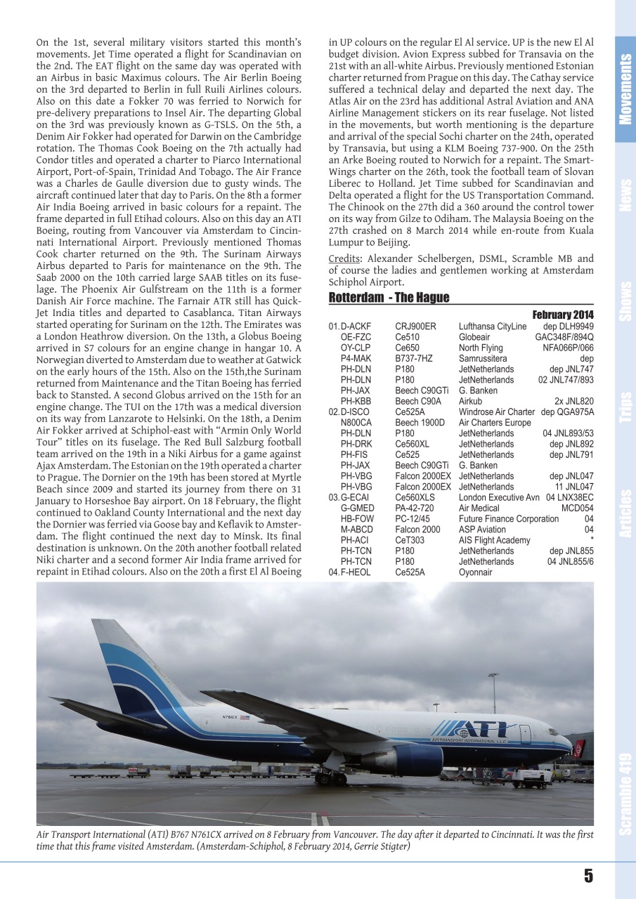 Scramble Magazine Preview Pages