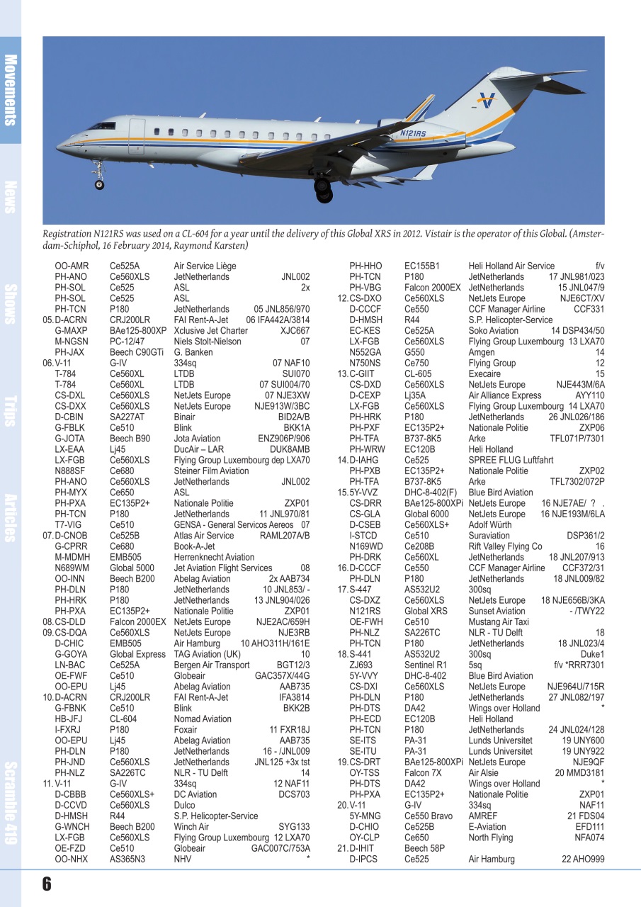 Scramble Magazine Preview Pages