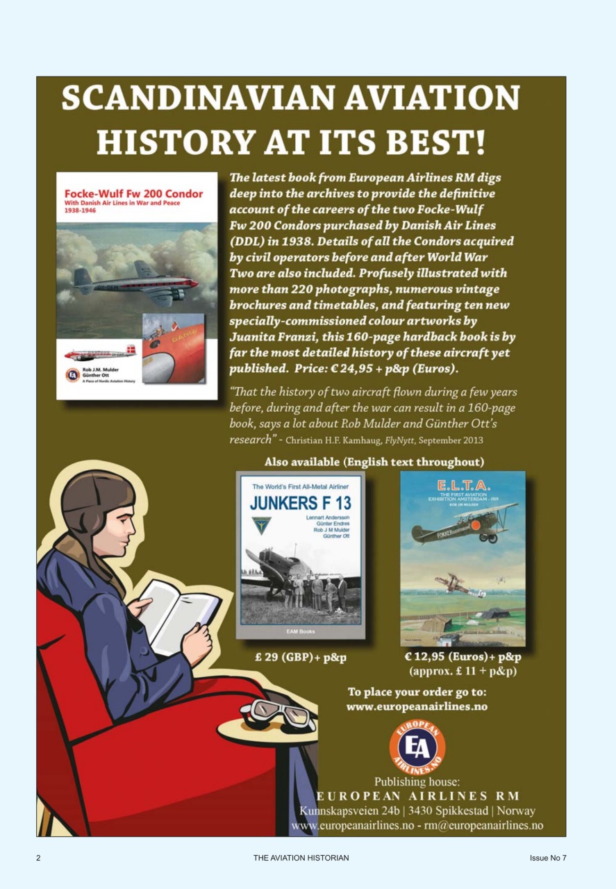 The Aviation Historian Magazine Preview Pages