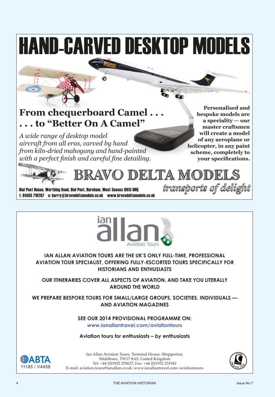 The Aviation Historian Magazine Preview Pages