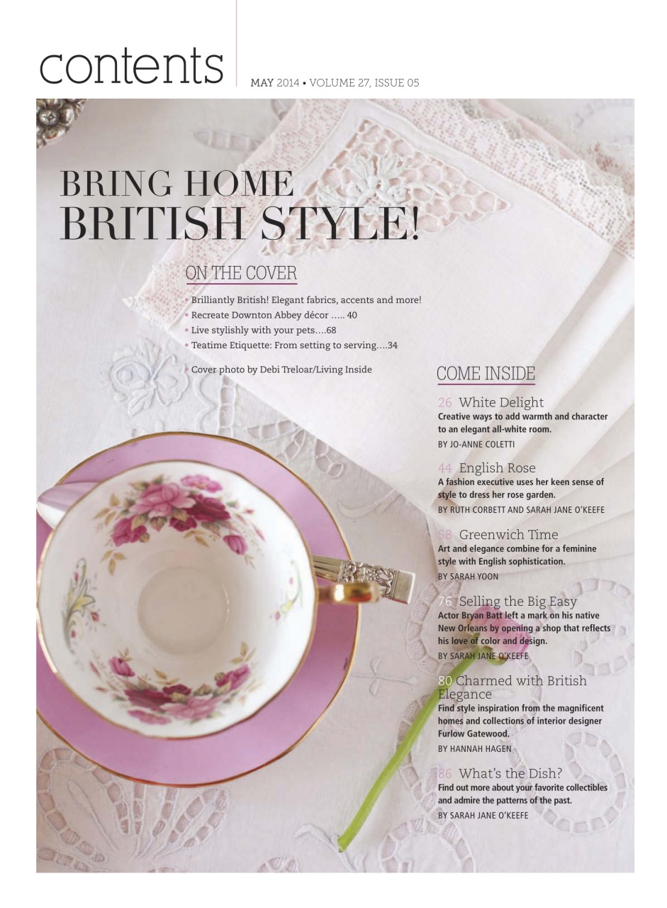 Romantic Homes Preview Pages