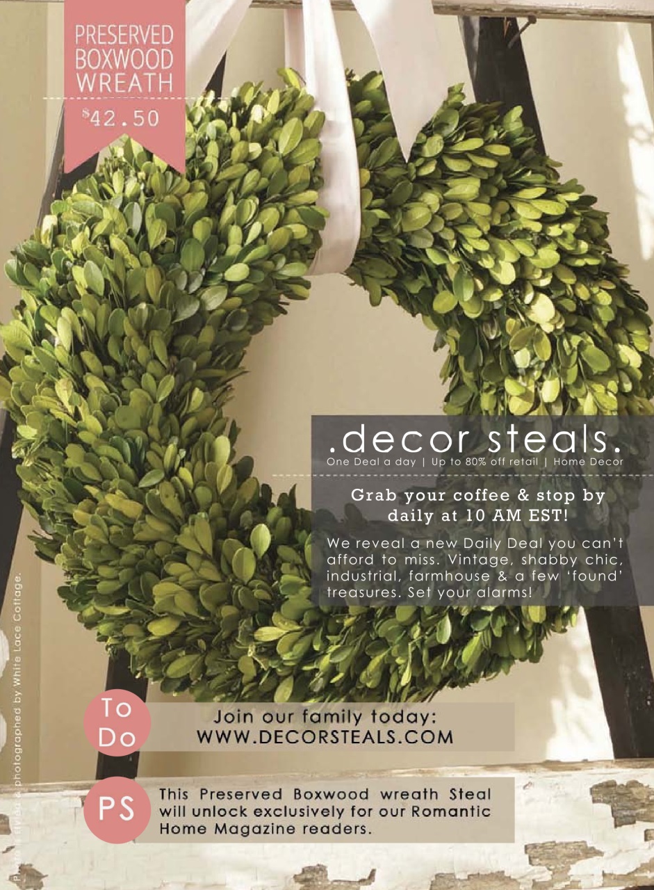 Romantic Homes Preview Pages