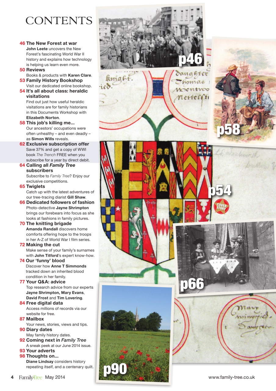 Family Tree Preview Pages