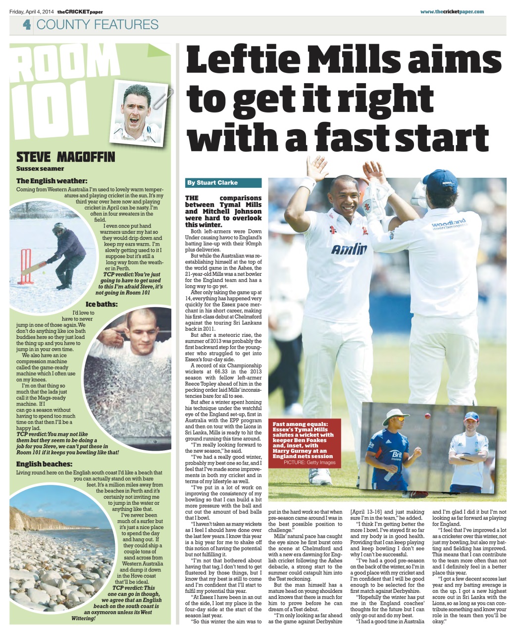 The Cricket Paper Preview Pages