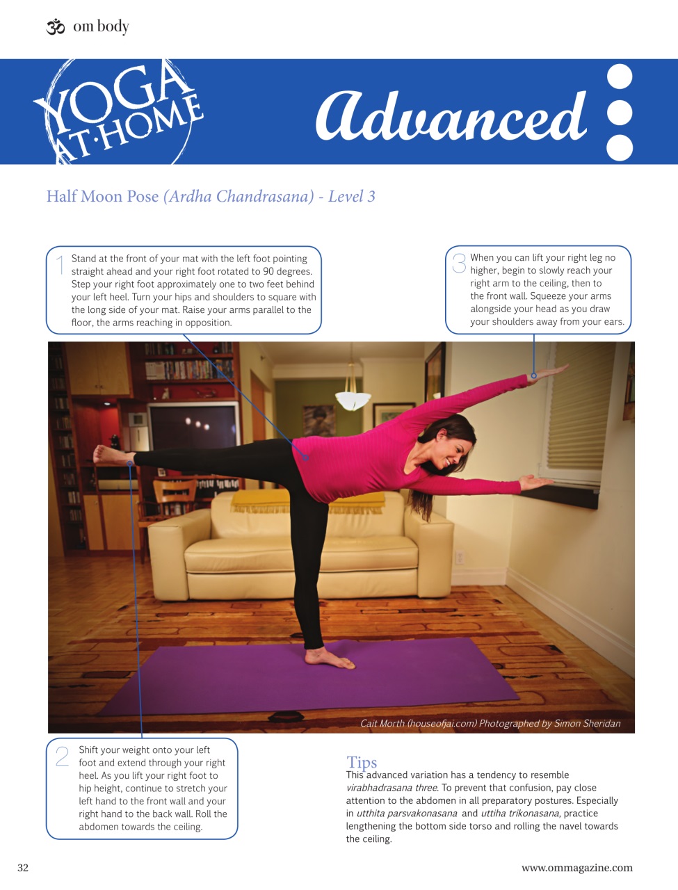 OM Yoga Magazine Preview Pages