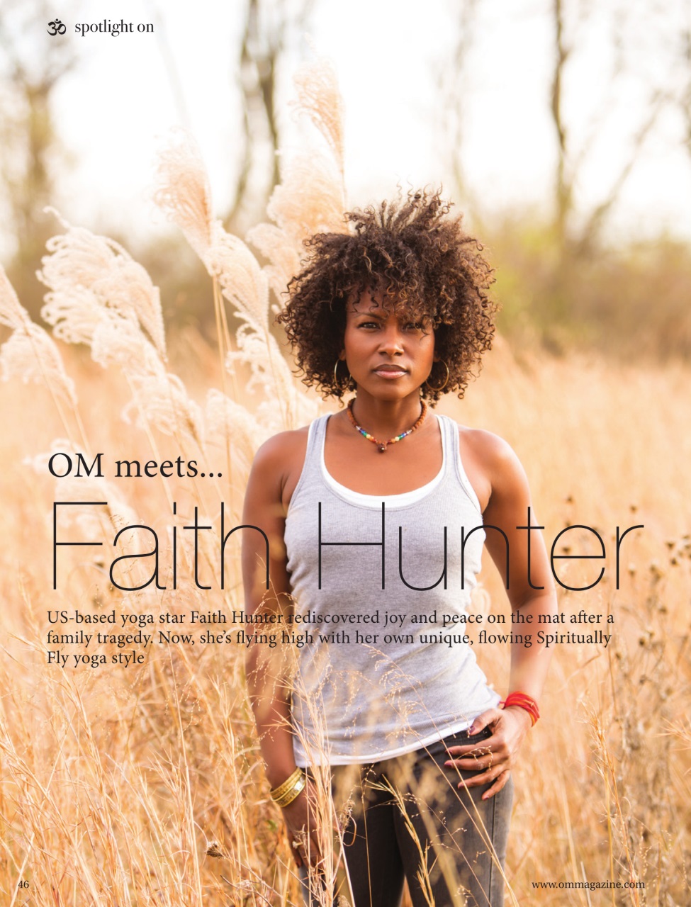OM Yoga Magazine Preview Pages