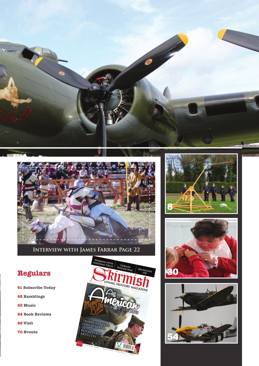 Skirmish Living History Preview Pages