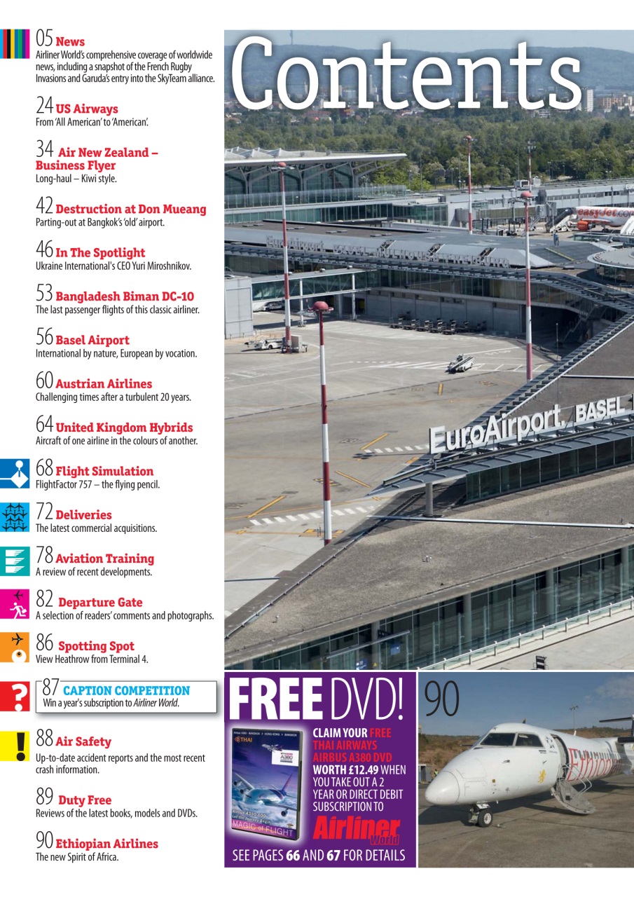 Airliner World Preview Pages