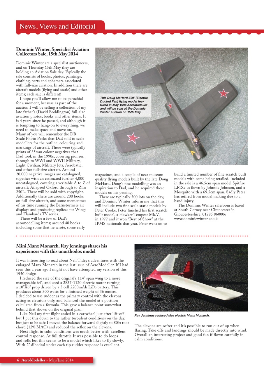 AeroModeller Preview Pages