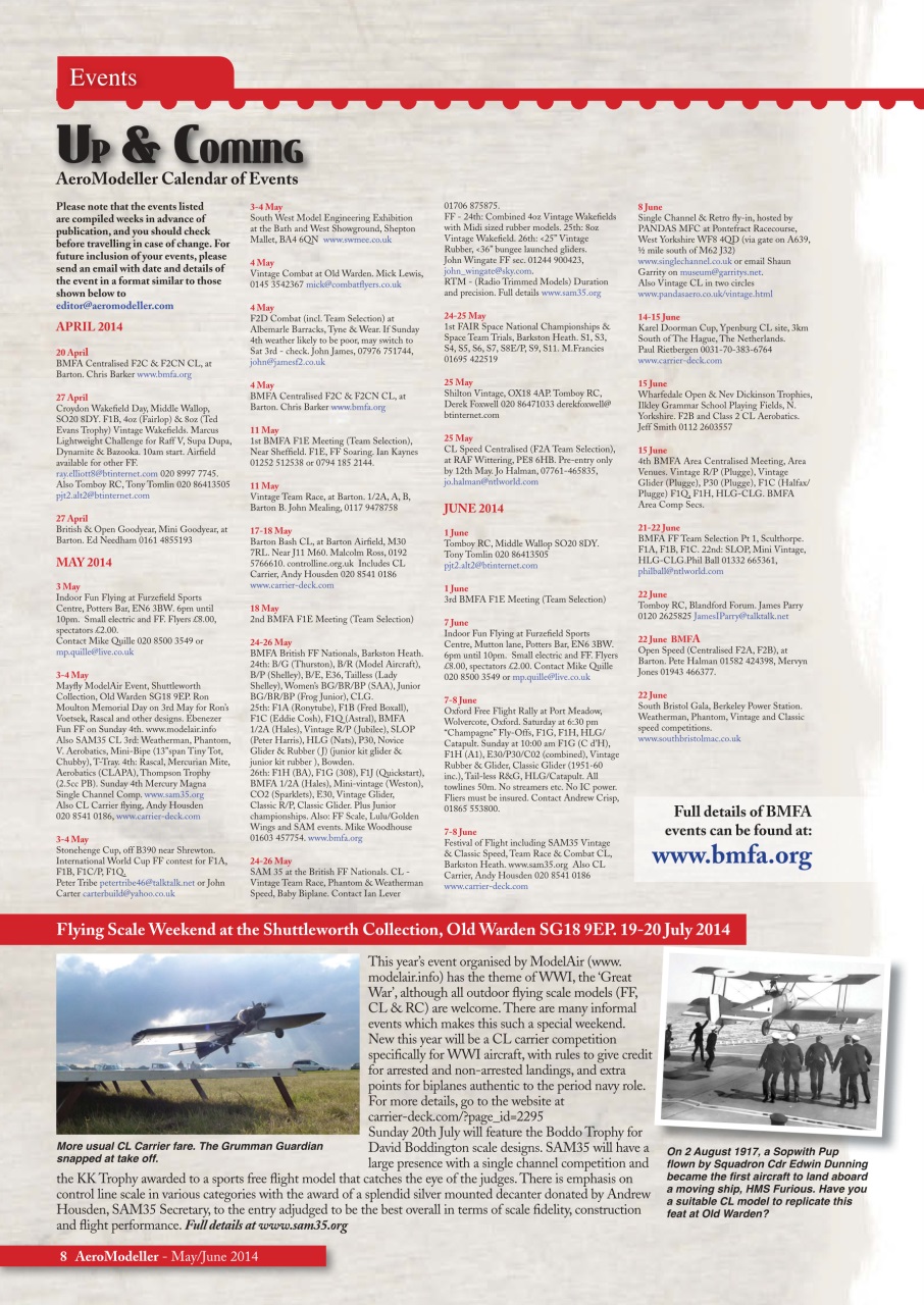 AeroModeller Preview Pages