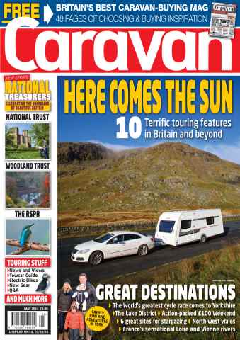 Caravan Magazine issue Terrific touring in Britain | May 2014 | Caravan Magazine