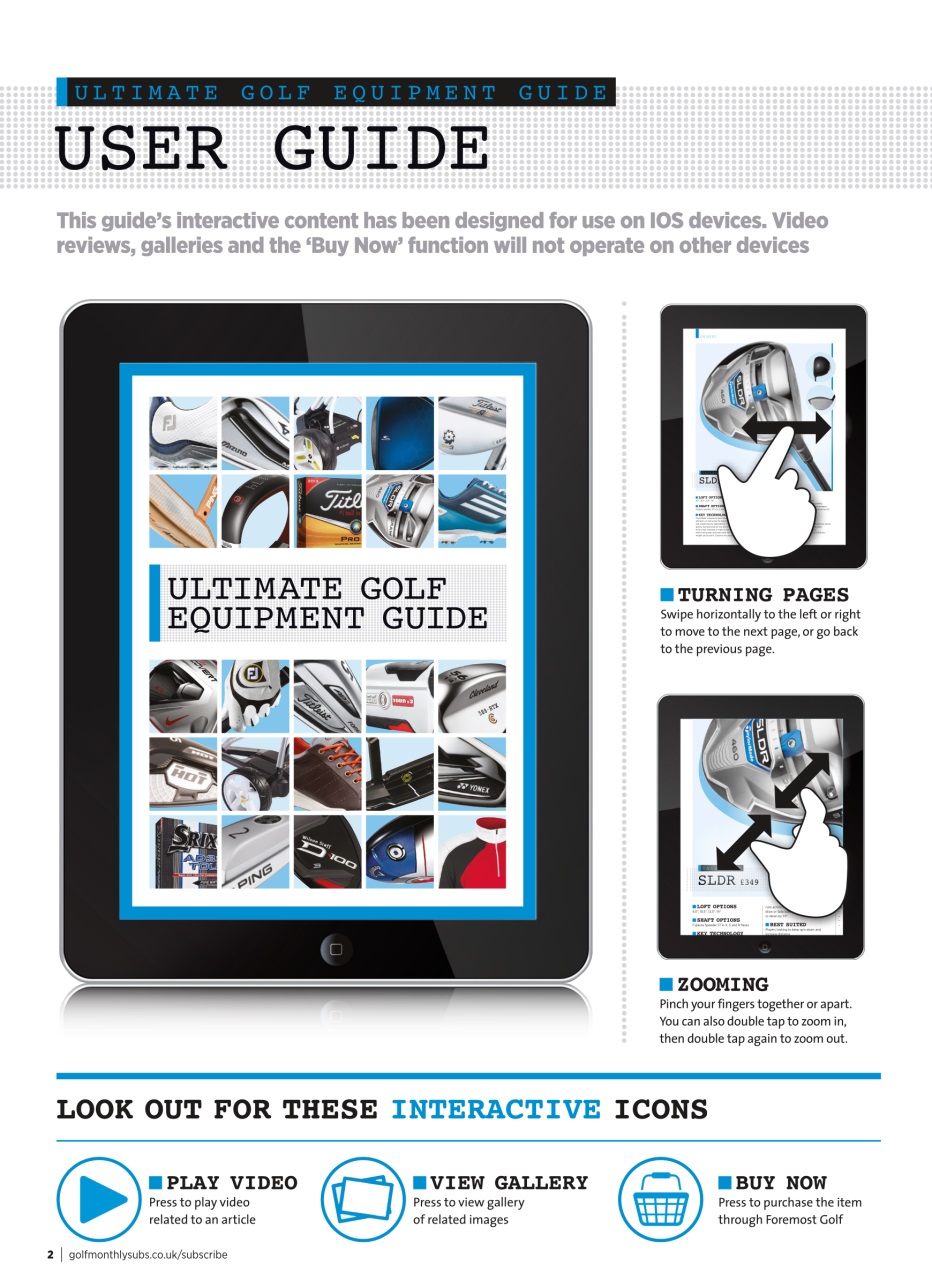 Golf Monthly Preview Pages