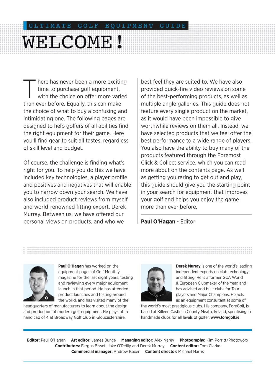 Golf Monthly Preview Pages