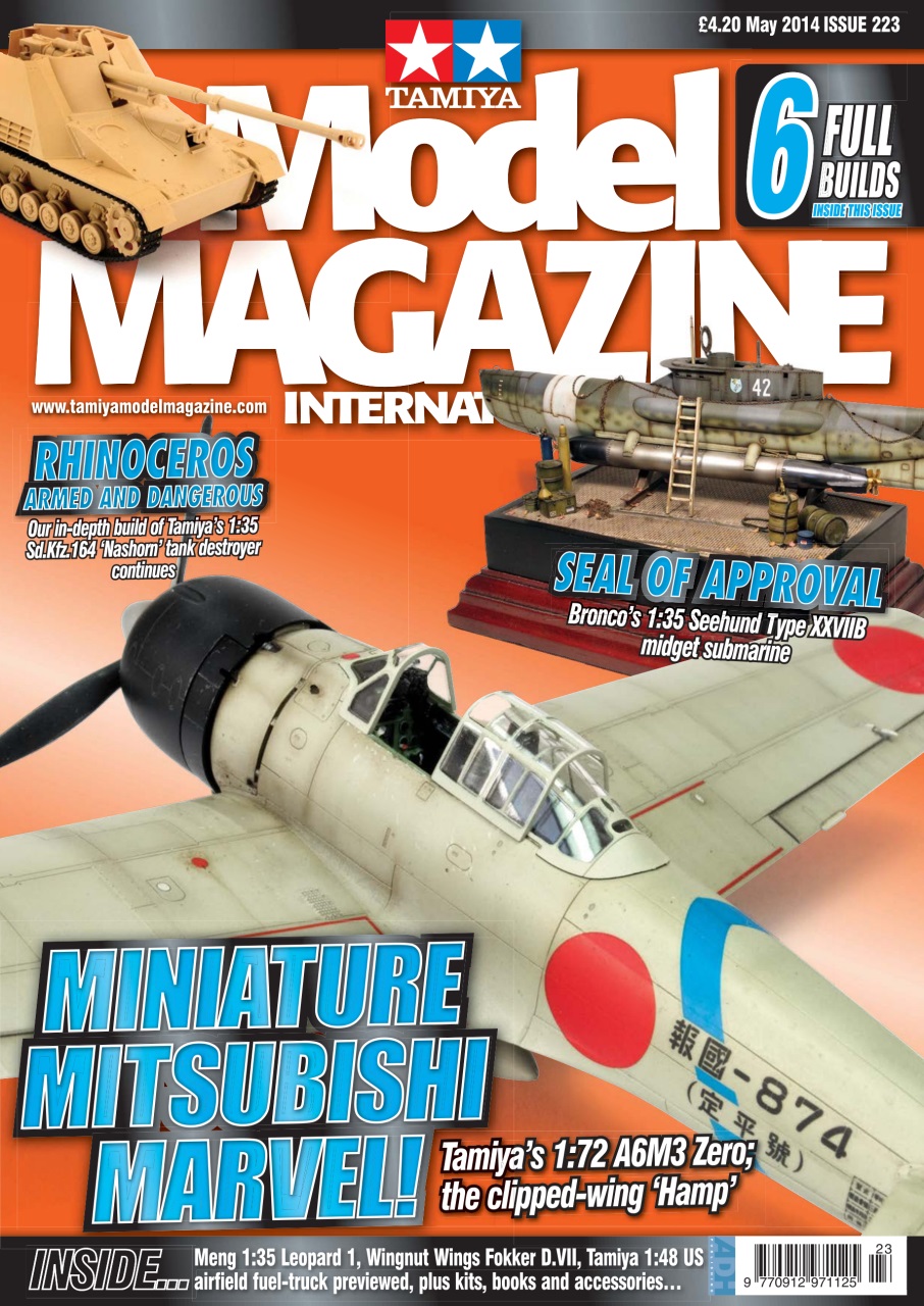Tamiya Model Magazine Preview Pages