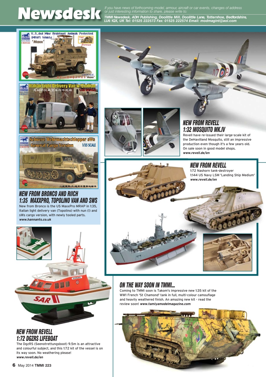 Tamiya Model Magazine Preview Pages