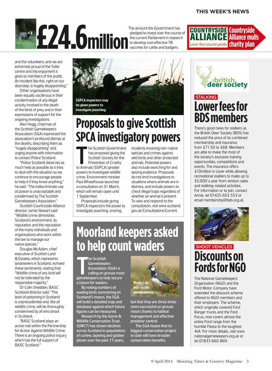 Shooting Times & Country Preview Pages