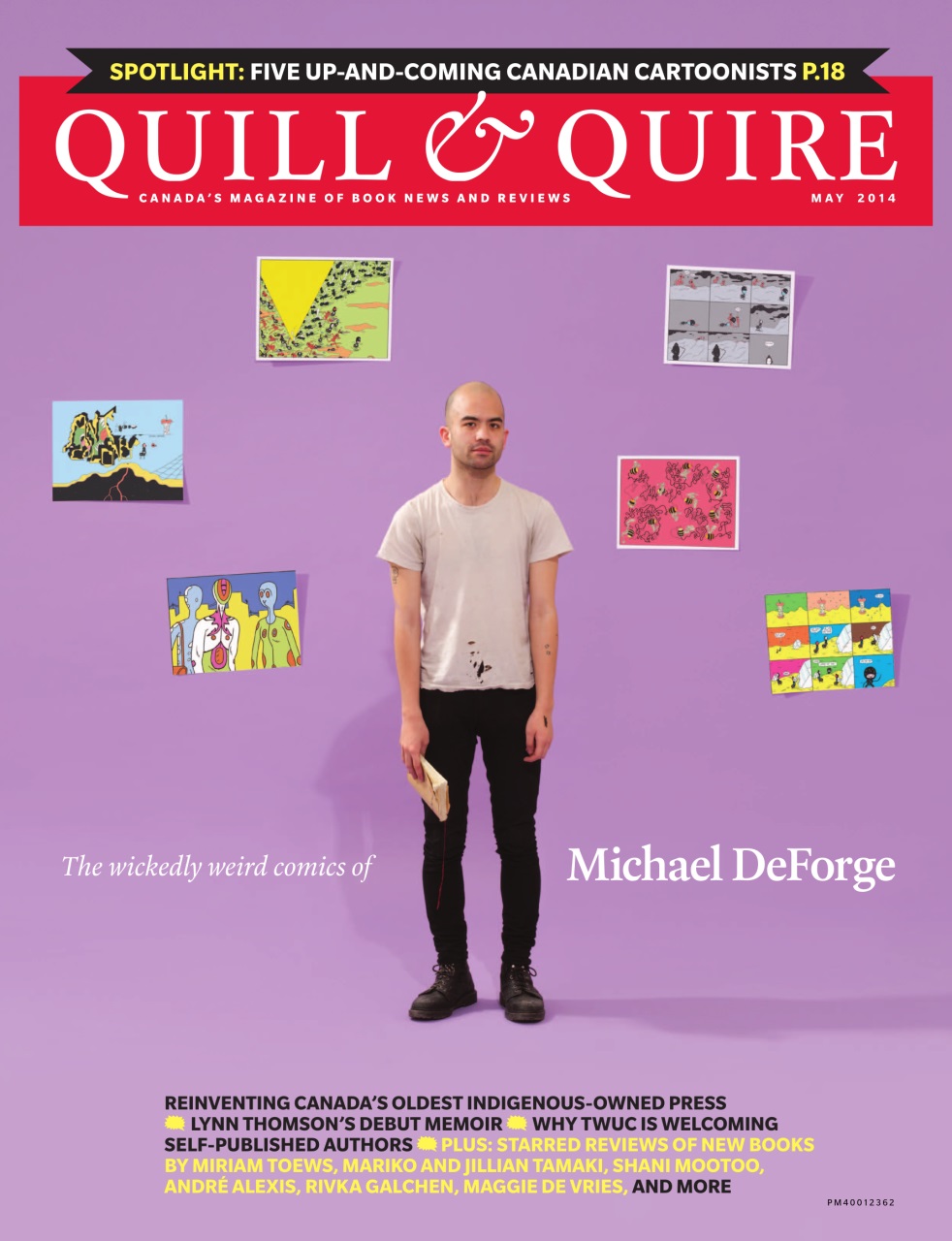 Quill & Quire Preview Pages