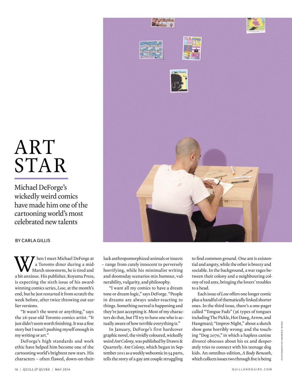 Quill & Quire Preview Pages