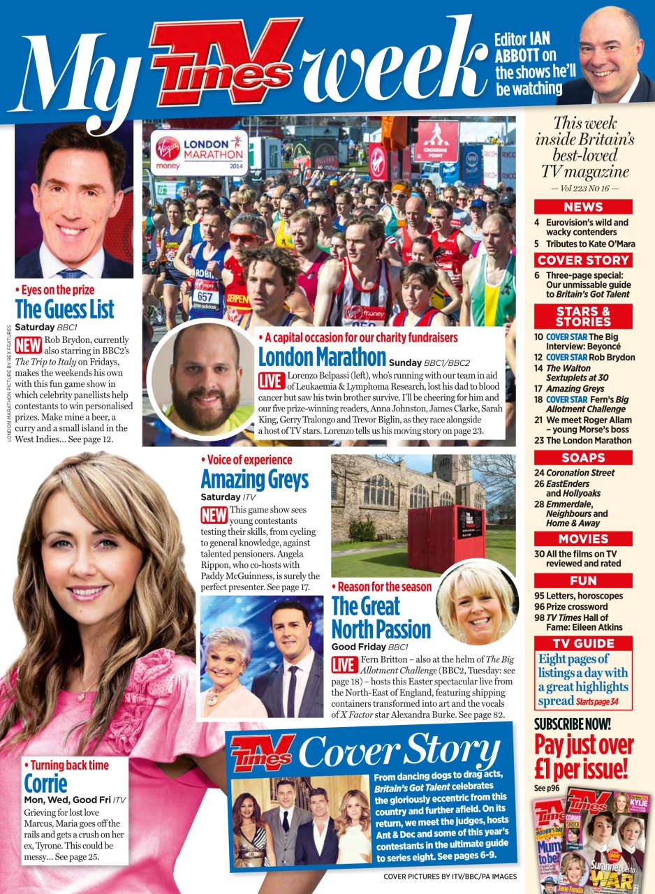 TV Times Preview Pages