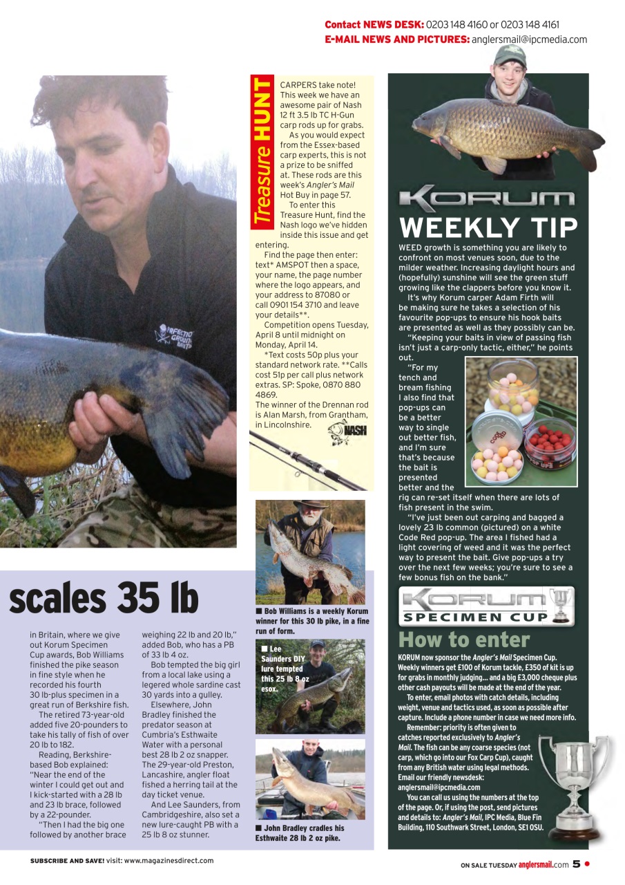 Anglers Mail Preview Pages