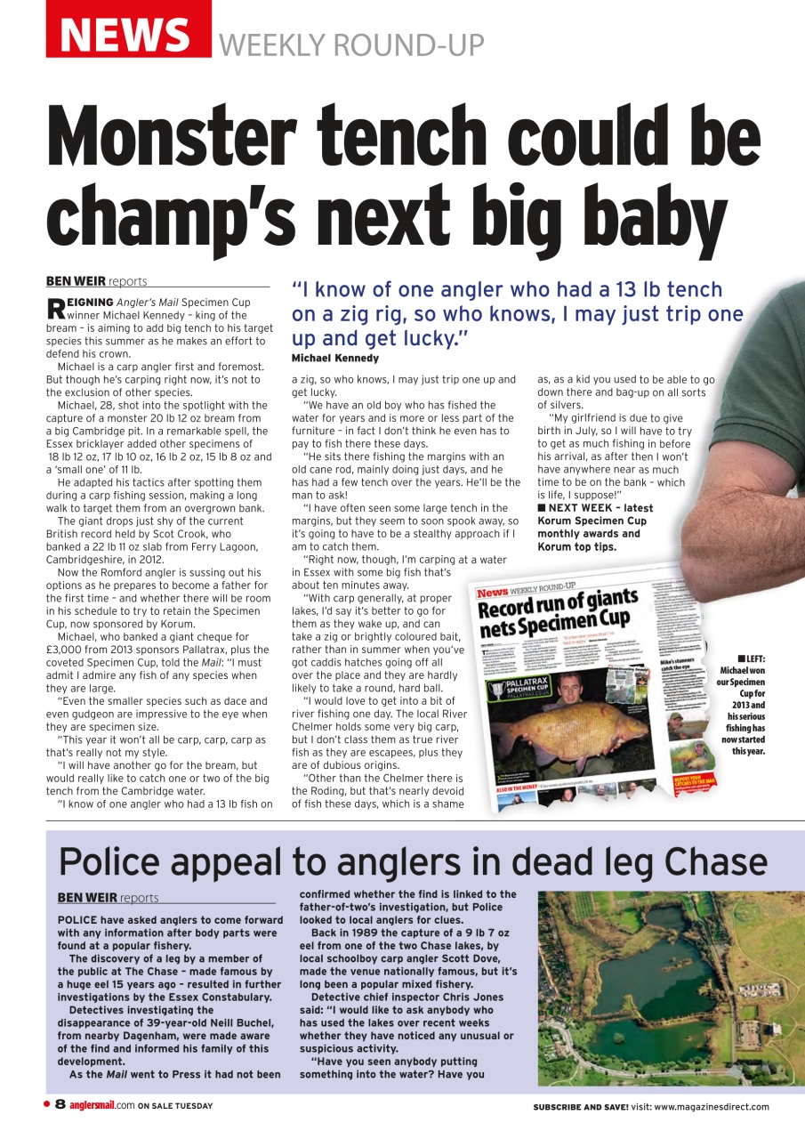 Anglers Mail Preview Pages